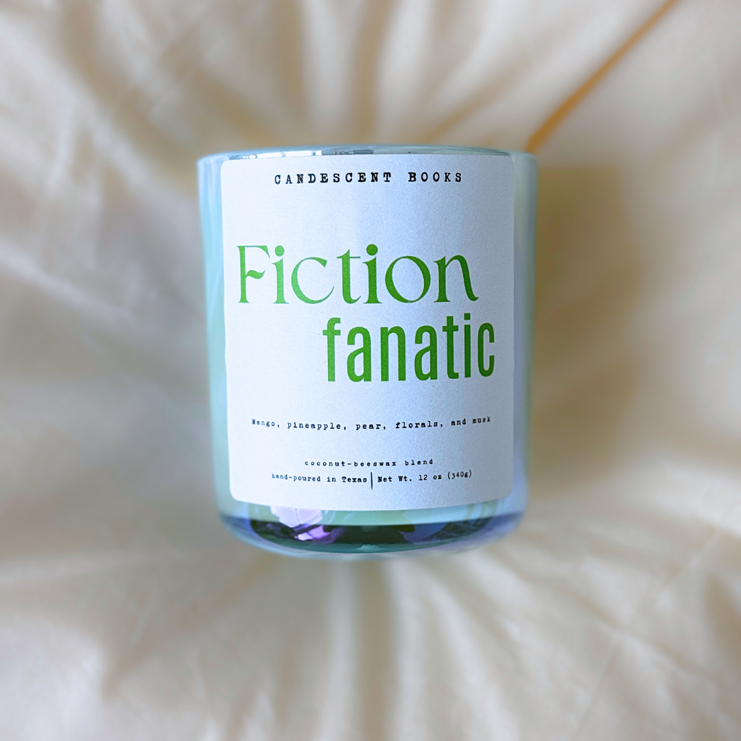 Fiction Fanatic 12oz Wood Wick Candle