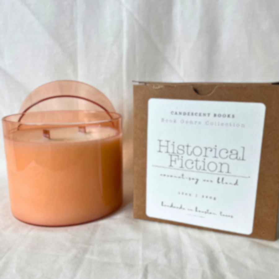 HISTORICAL FICTION 12 oz. Double Wood Wick Candle