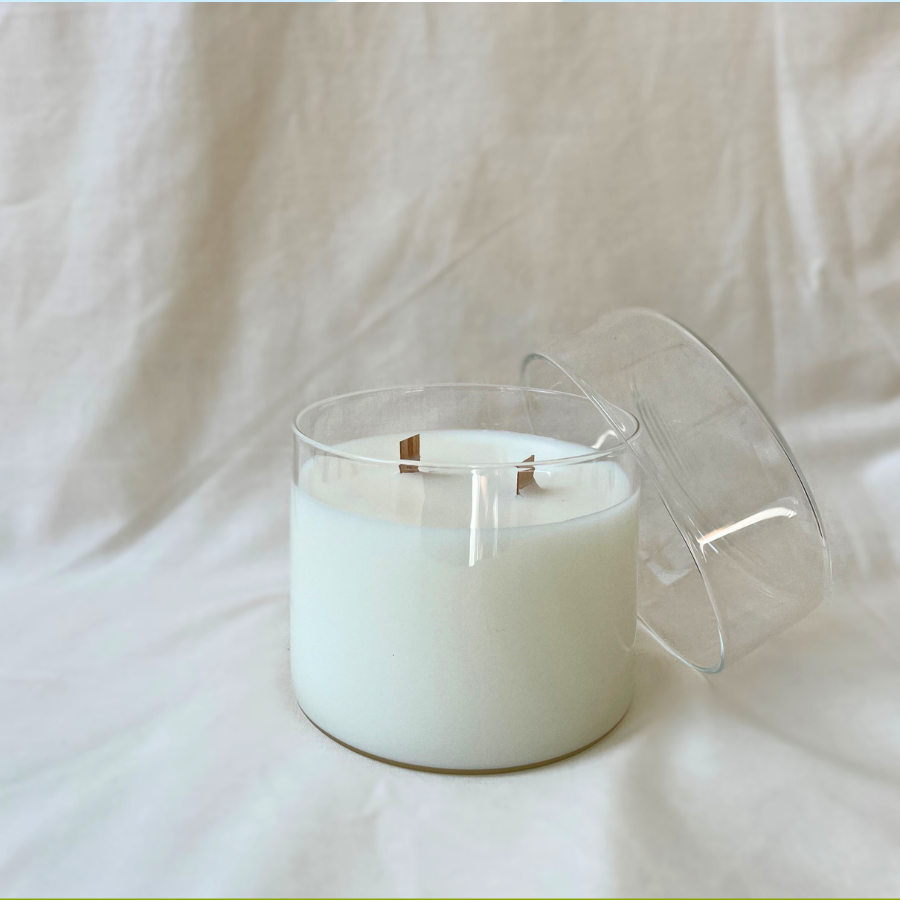 POETRY 12 oz. Double Wood Wick Candle