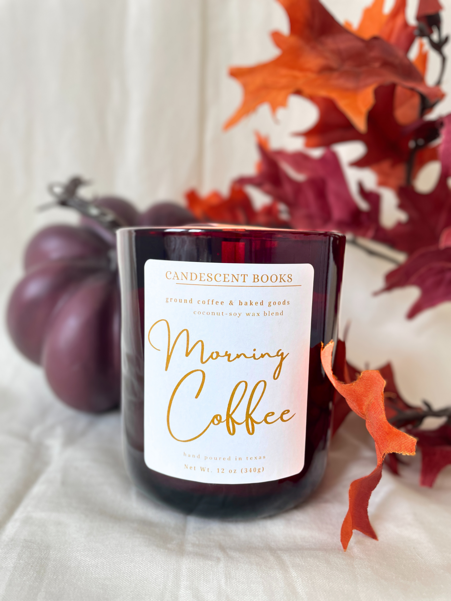 Morning Coffee 12 oz. Wood Wick Candle