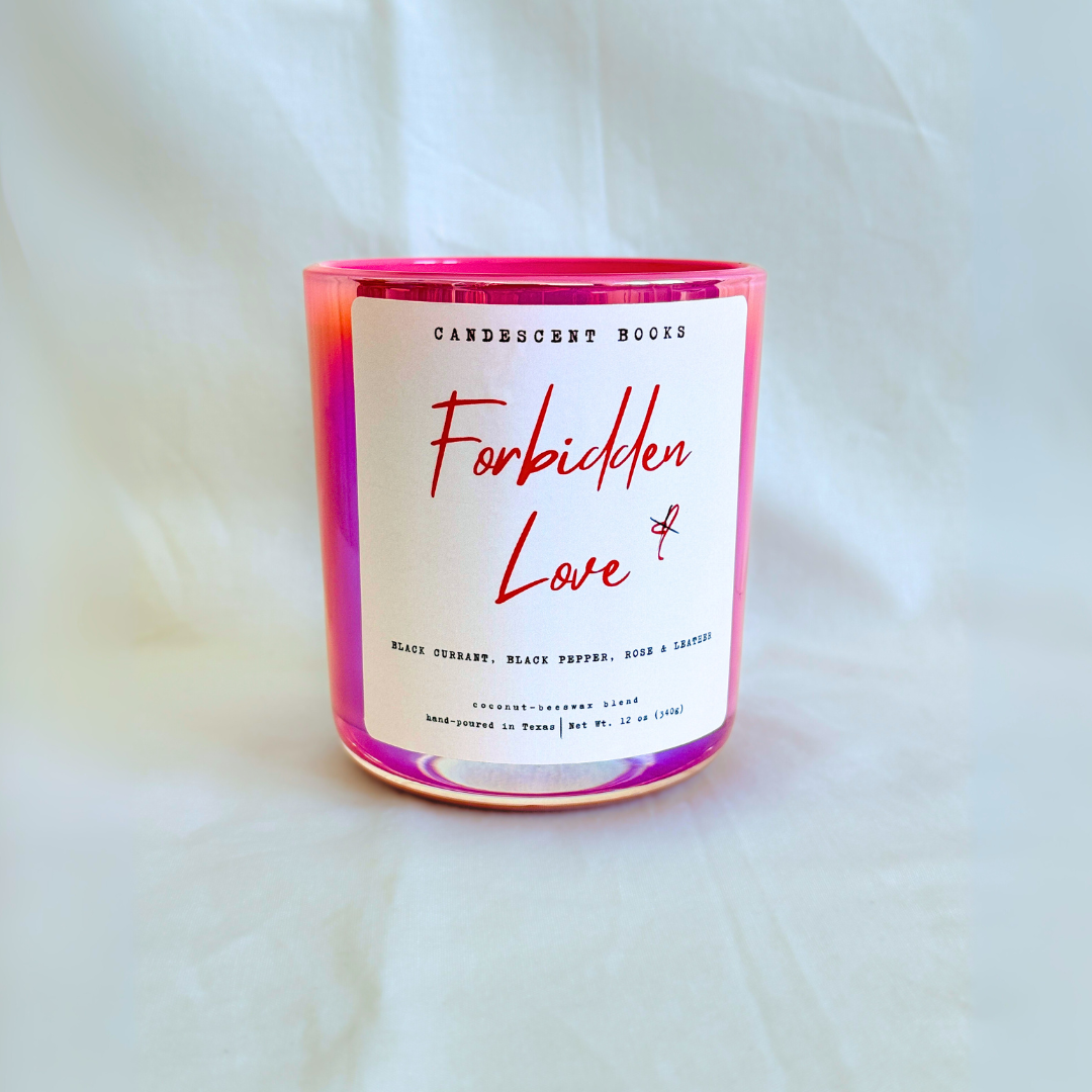 Forbidden Love 12 oz Wood Wick Candle