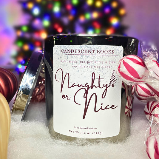 Naughty or Nice 12 oz. Wood Wick Candle