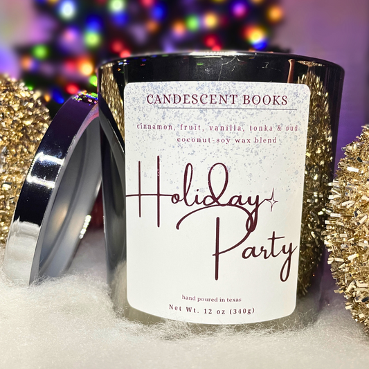 Holiday Party 12 oz. Wood Wick Candle