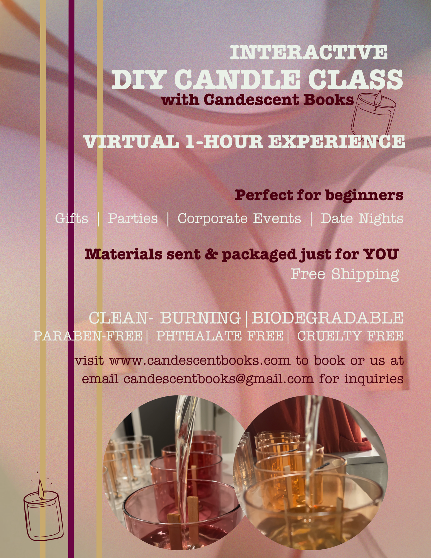 Virtual Candle Making Class