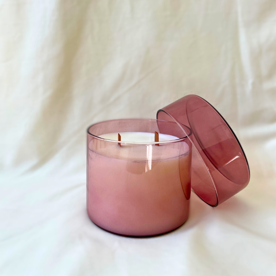 ROMANCE 12 oz. Double Wood Wick Candle